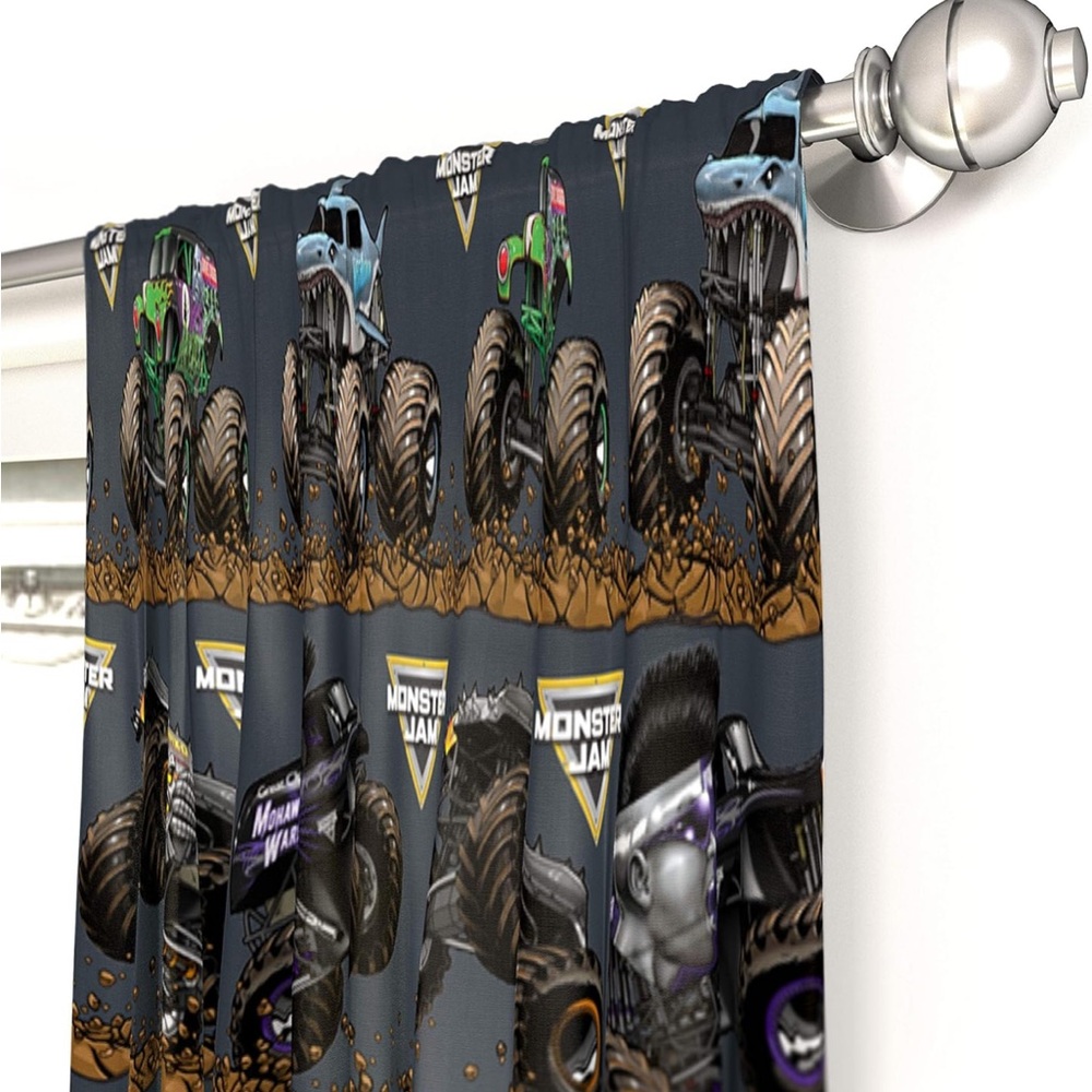 Monster Jam Window Panels